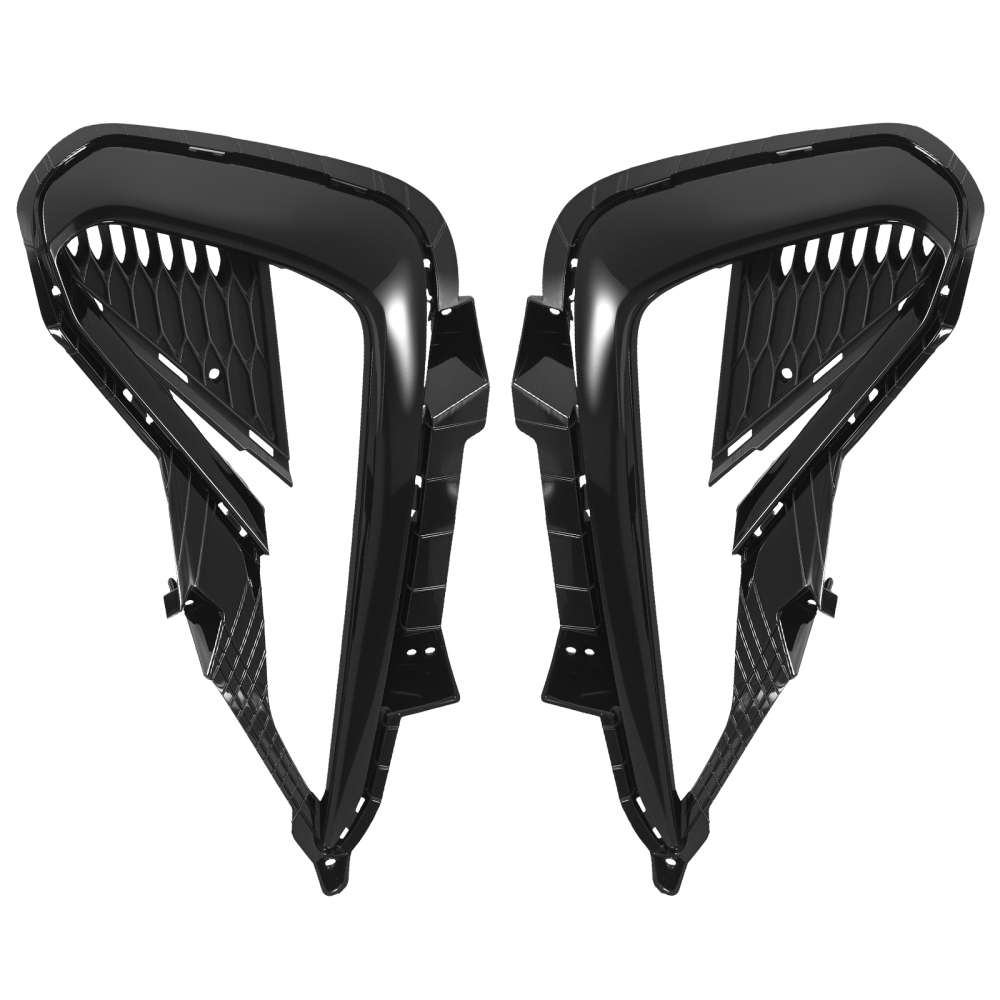 Front Bumper Fog Lamp Grille Cover compatible for Kia Optima Plug-In Hybrid EX 2019-2020