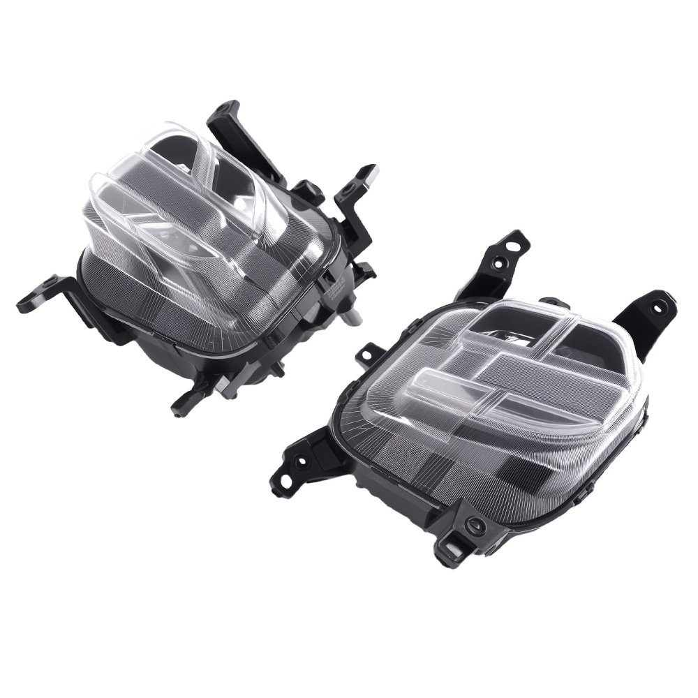 Fog Light LED compatible for KIA Sportage 2020-2021 Front LH RH Clear Lens Replacement