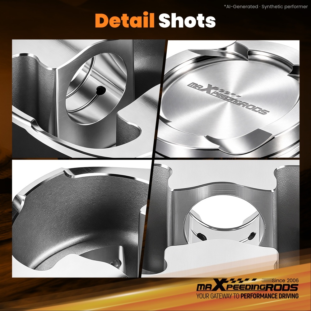 4032 Forged Pistons Compatible for BMW 3 Series G20 F30 X3 G01 X4 G02 2.0T L4 2015-2024
