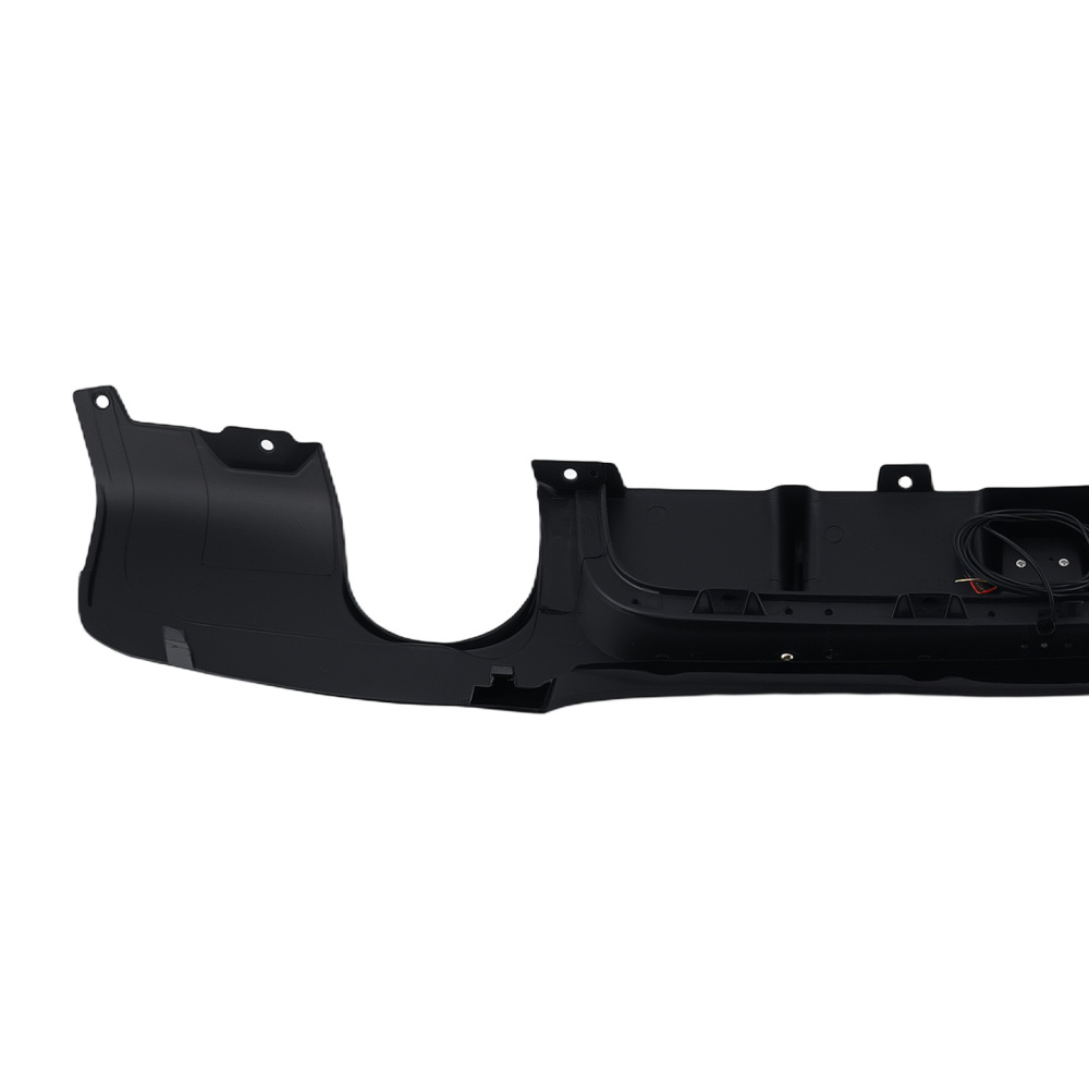 Rear Diffuser Dual Twin Exhaust Tip Gloss Black compatible for BMW 3 Series E90 E91 M Sport