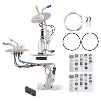 FrontRear Fuel Pump Assembly compatible for Ford F-150 F-250 F-350 5.0L 5.8L 7.5L 87-89