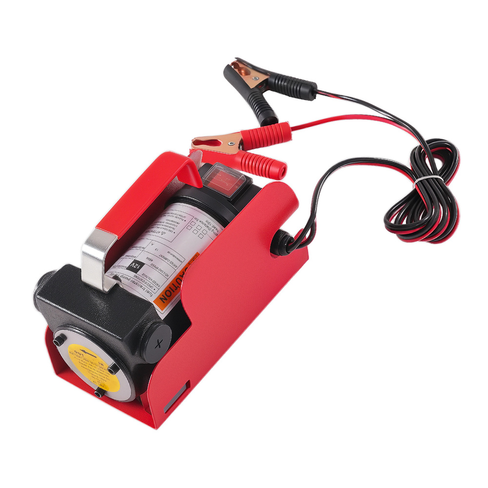 12V 10GPM Diesel Pump Electric Oil Transfer 155W Fuel Kerosene Cast Iron