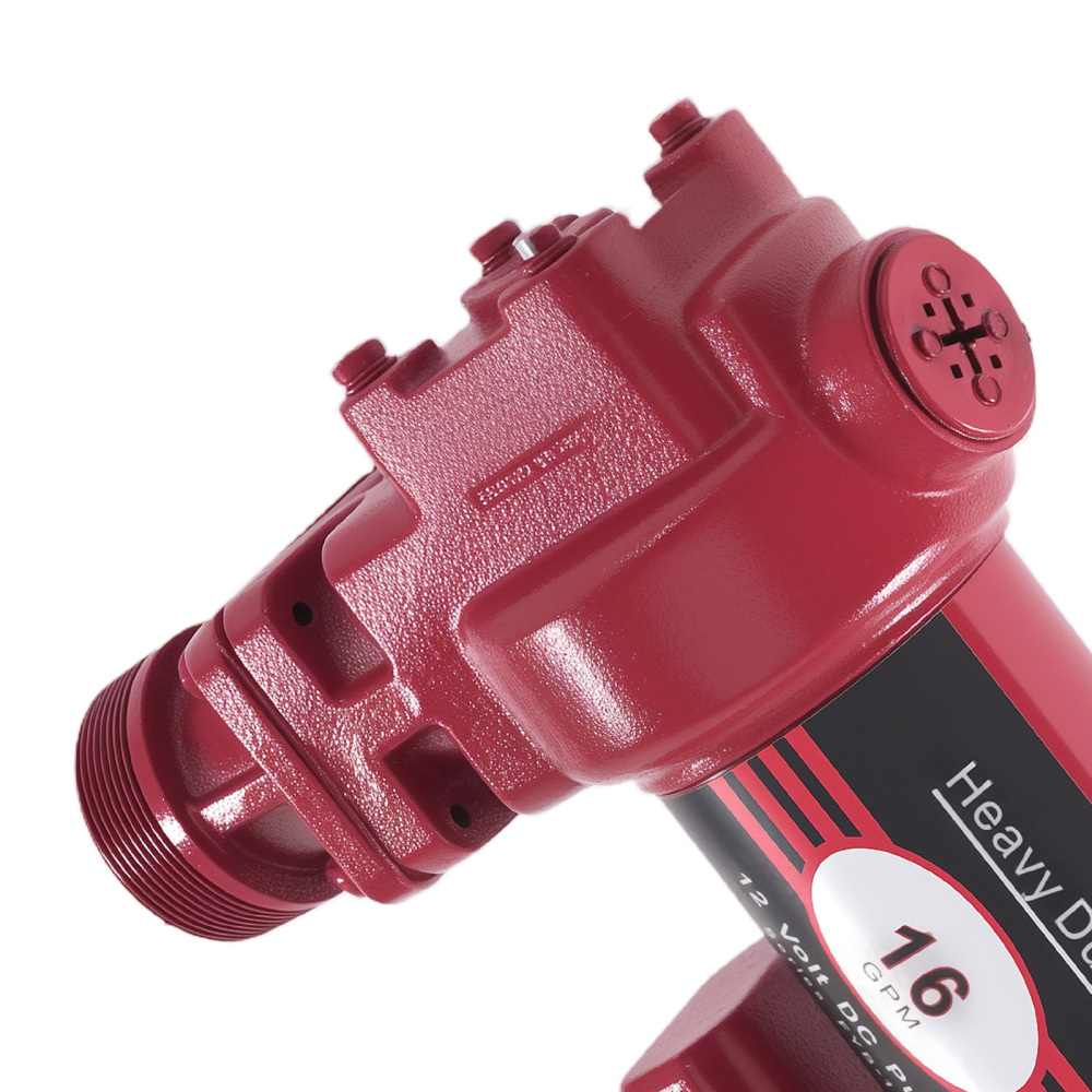 12V 16GPM Fuel Pump for Diesel Gasoline Kerosene w/Telescopic Pipe