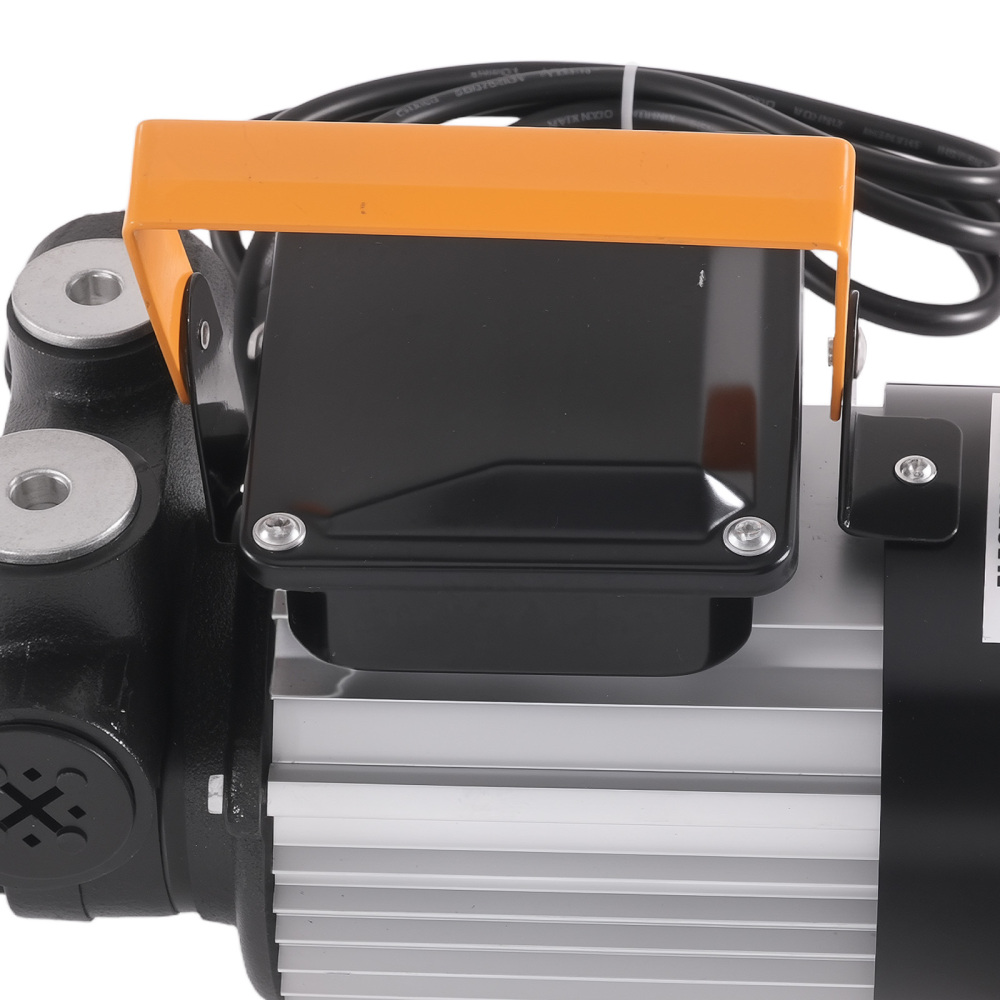 110V Electric Diesel Transfer Pump 16GPM 3/4HP Cast Iron w/ Auto Refuel Gun