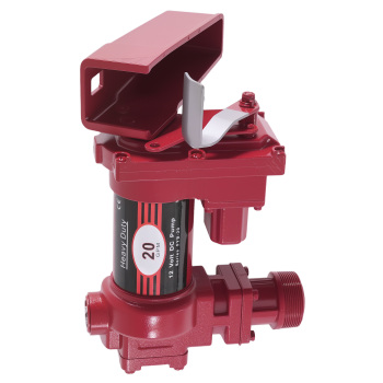 12V 20GPM Diesel Fuel Pump for Gasoline Kerosene Ethanol with Suction Pipe