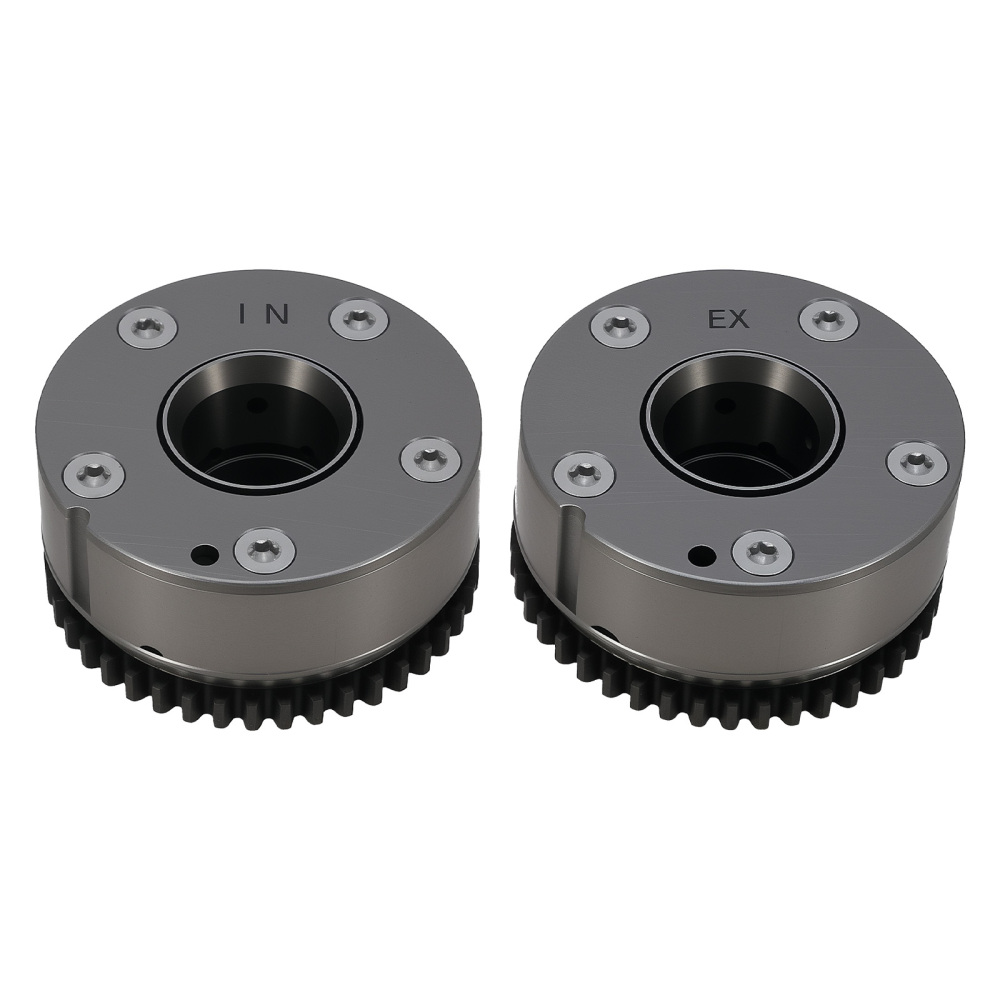2x Intake + ExhaustCamshaft Adjuster compatible for Nissan Qashqai 1.2 DIG-T 130258860R