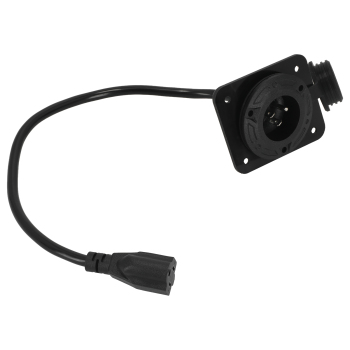 48V Charger Port Cover Plate Adapter compatible for EZGO TXT RXV Express Freedom Shuttle