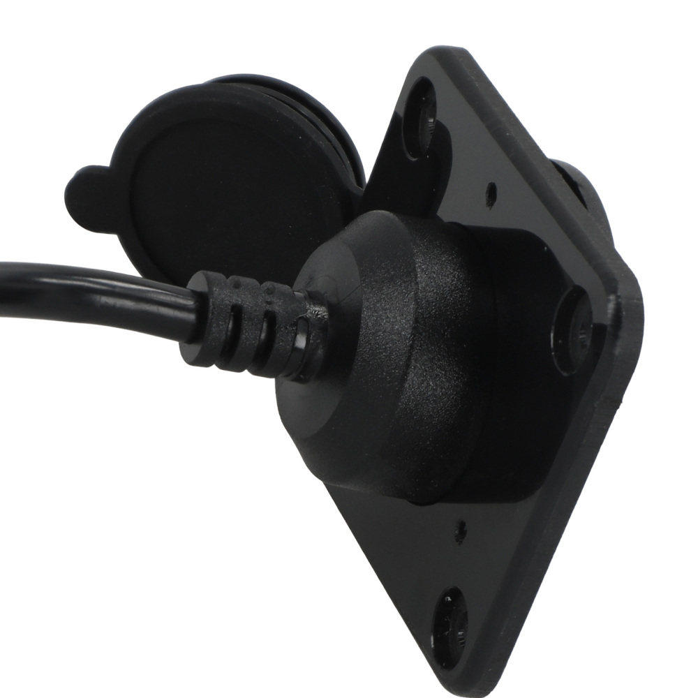 48V Charger Port Cover Plate Adapter compatible for EZGO TXT RXV Express Freedom Shuttle