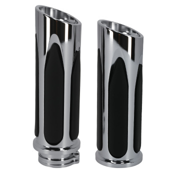 1in Cable Hand Grips Pair compatible for Honda Magna/Compatible for Yamaha Road Star