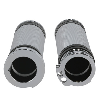 1in Billet Grips compatible for Harley VRSC 02-17 XL 96-later Dyna 96-17 Knurled