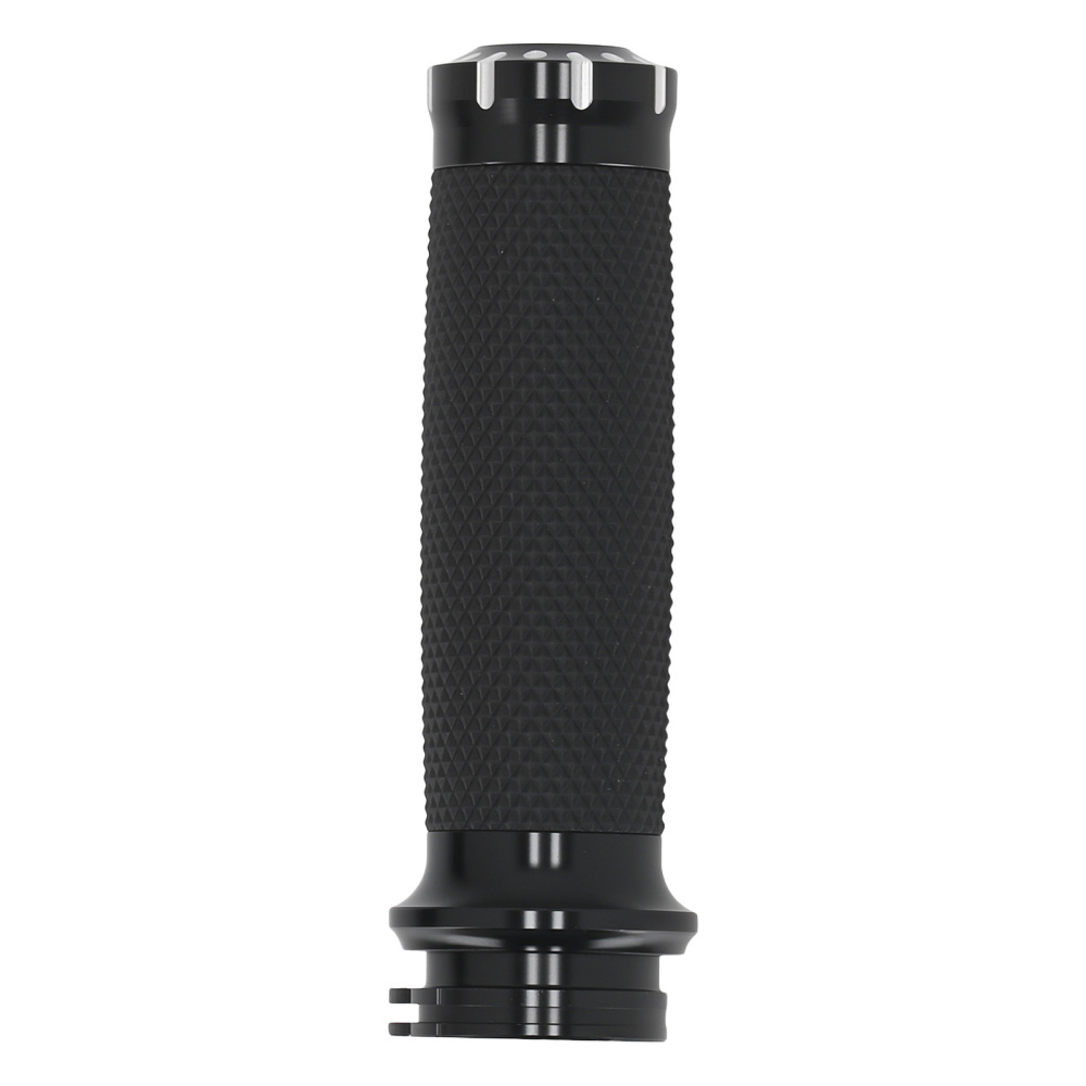 Aluminum Cruiser Grips compatible for Harley/Suzuki 1in for XL96-26/Touring96-07