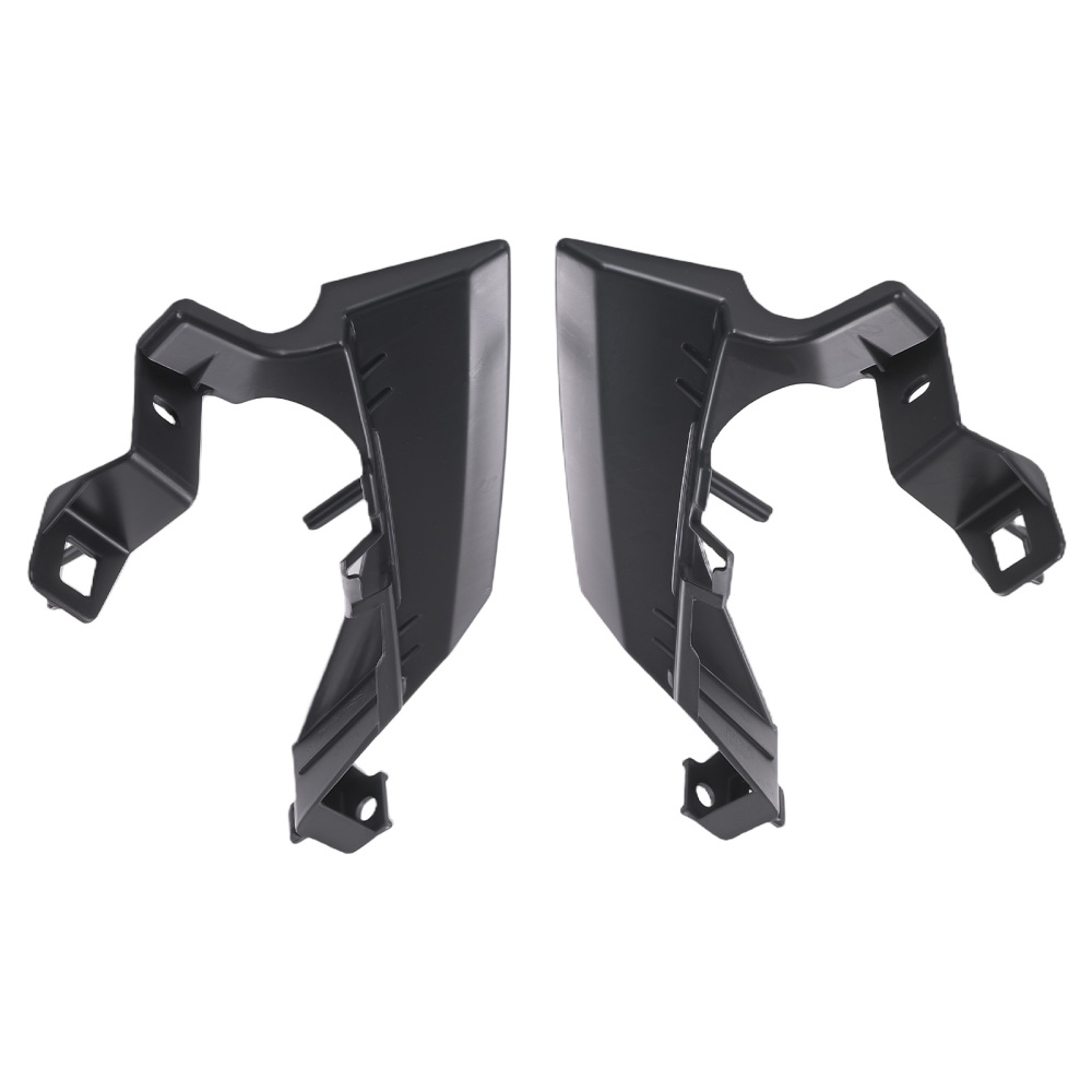 Front Headlight Brackets compatible for Cadillac SRX 2010-2016 25776399 LeftRight Black