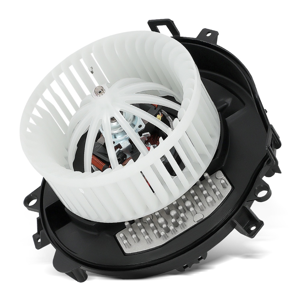 Heater Blower Motor w/Resister compatible for Audi A3 Q3 TT compatible for Skoda Karoq Octavia compatible for VW Golf VII