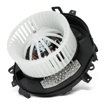 Heater Blower Motor w/Resister compatible for Audi A3 Q3 TT compatible for Skoda Karoq Octavia compatible for VW Golf VII
