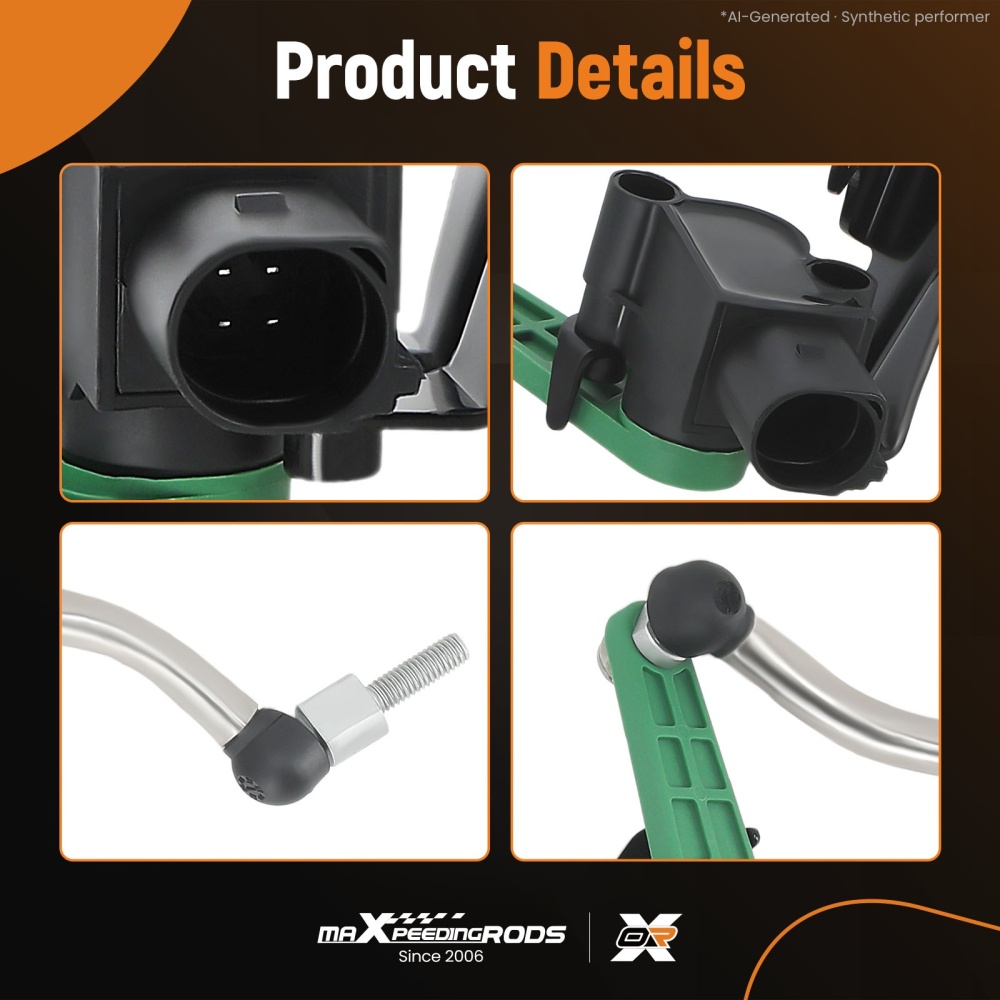 Level sensor height sensor front right compatible for Audi A5 2.0L 3.0 3.2L 4.2L 8K0941286N
