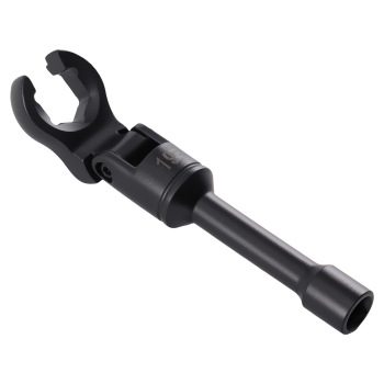 Long Flex Head Injector Fuel Line Socket Wrench  Drive Crowfoot Flare Nut Wrench