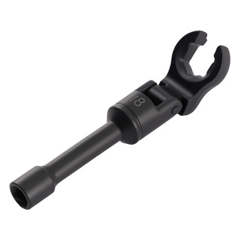 Long Flex Head Injector Fuel Line Socket Wrench  Drive Crowfoot Flare Nut Wrench