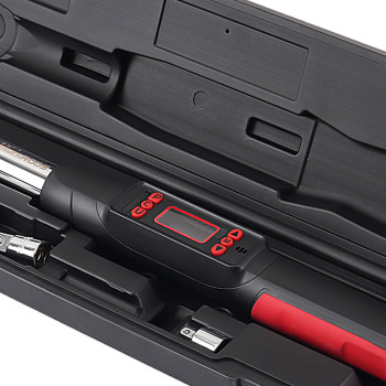3/8 Drive Digital Torque Wrench LED Display 5-50Nm with Extension Bars
