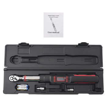 3/8 Drive Digital Torque Wrench LED Display 5-50Nm with Extension Bars