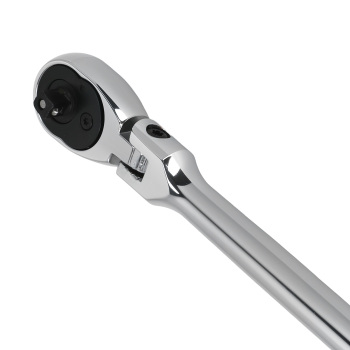 1/4in 72 Tooth Flex Head Ratchet for Garage Repair 304mm w/ Handle