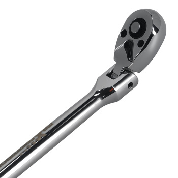 1/4in 72 Tooth Flex Head Ratchet for Garage Repair 304mm w/ Handle
