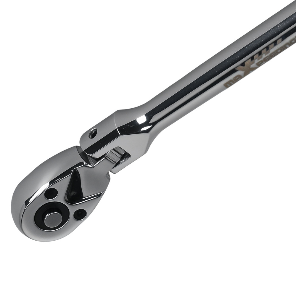 1/4in 72 Tooth Flex Head Ratchet for Garage Repair 304mm w/ Handle