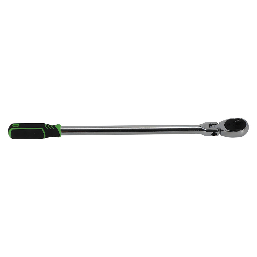 1/4in 72 Tooth Flex Head Ratchet for Garage Repair 304mm w/ Handle