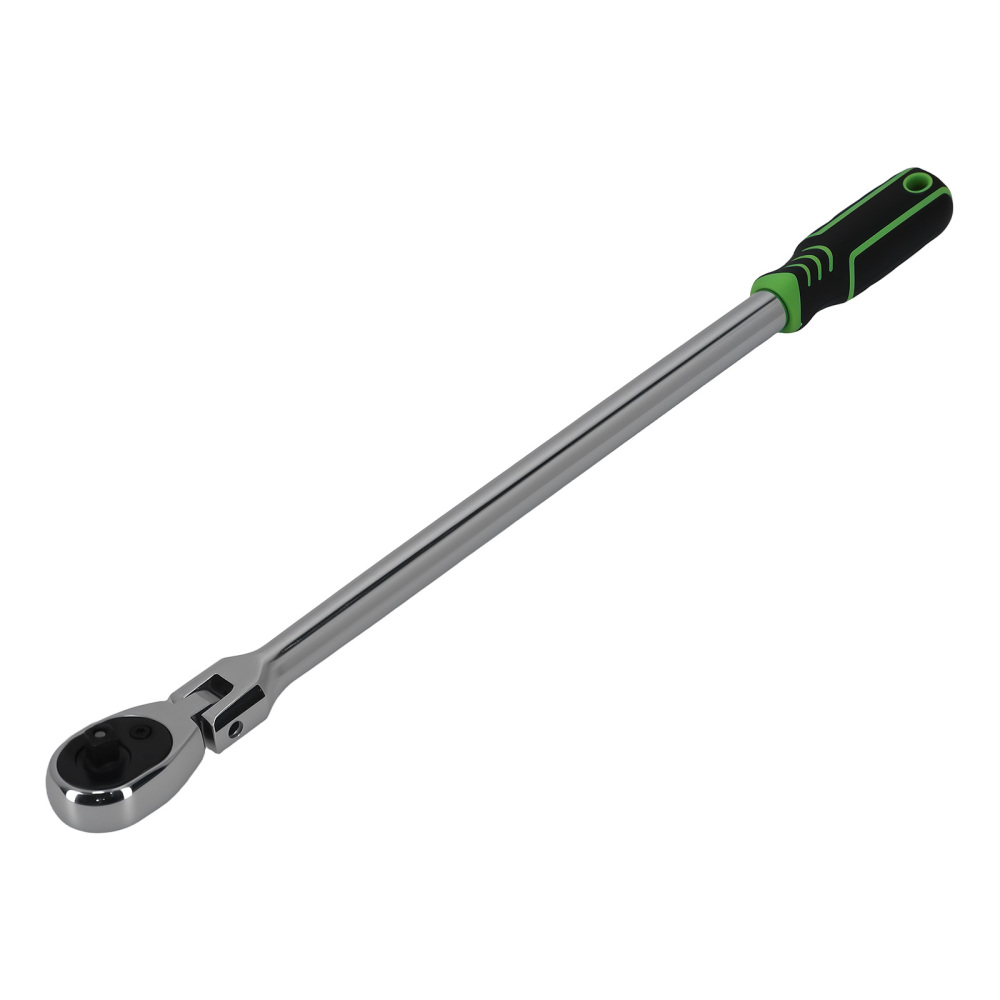 1/4in 72 Tooth Flex Head Ratchet for Garage Repair 304mm w/ Handle