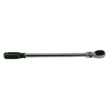 1/4in 72 Tooth Flex Head Ratchet for Garage Repair 304mm w/ Handle