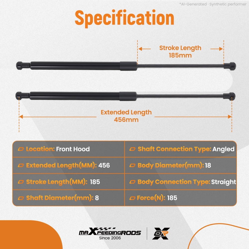 Front Hood Lift Support Shock Front Hood Lift Support forLexus ISF 08-13 IS250