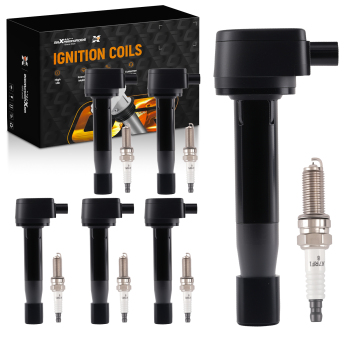 Ignition Coil Pack compatible for Honda Odyssey V6 3.5L 2008-2017 30520-R70-S01 C1624 6PCS