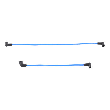 HEI Blue Spiral Core Spark Plug Wires compatible for Ford Small Block 289-302-351W