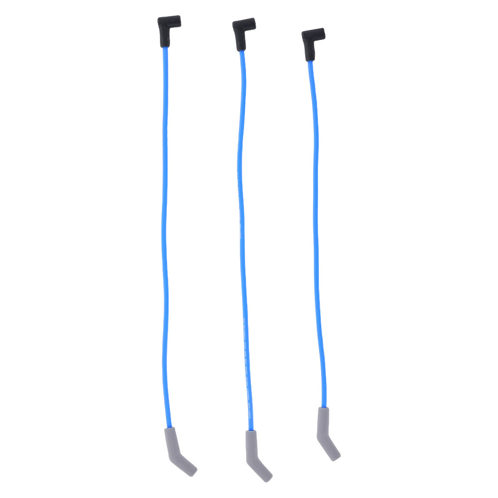 HEI Blue Spiral Core Spark Plug Wires compatible for Ford Small Block 289-302-351W