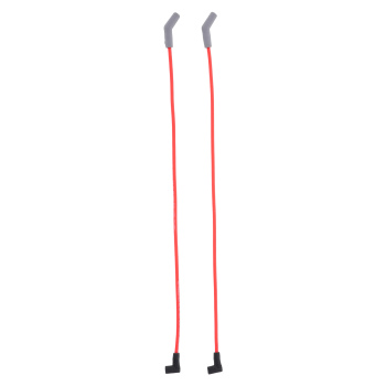 HEI DISTRIBUTOR + SPARK PLUG WIRES compatible for FORD SMALL BLOCK 289-302