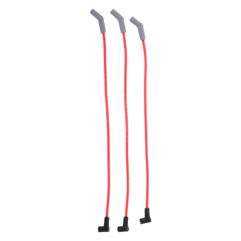 HEI DISTRIBUTOR + SPARK PLUG WIRES compatible for FORD SMALL BLOCK 289-302