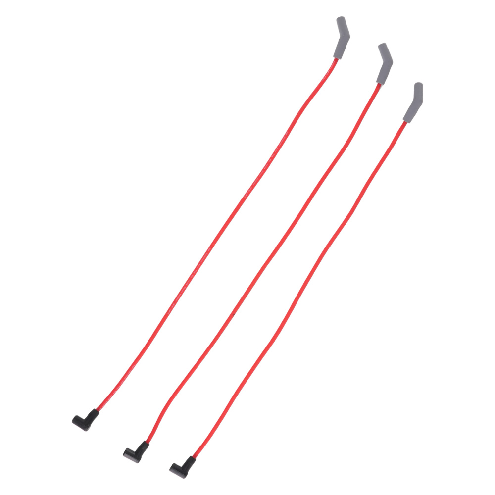 HEI DISTRIBUTOR + SPARK PLUG WIRES compatible for FORD SMALL BLOCK 289-302
