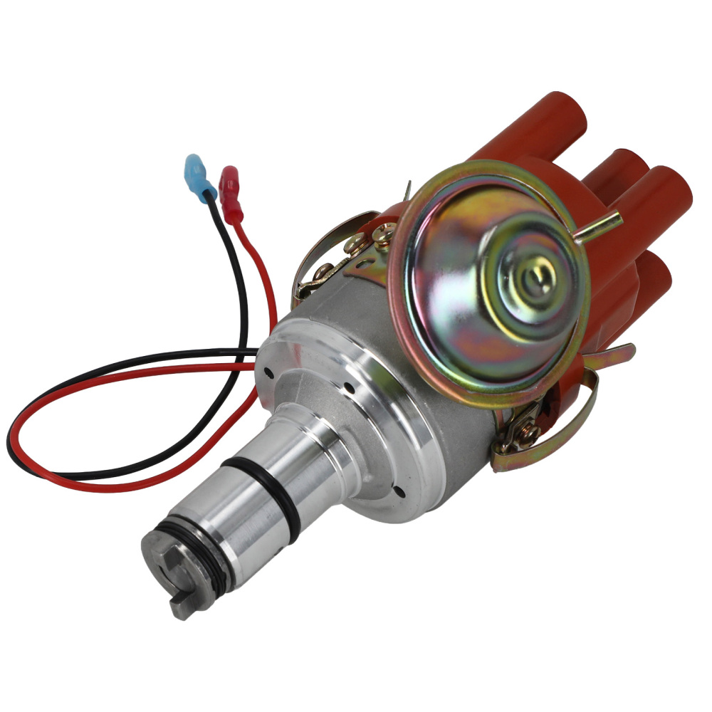 Vacuum Advance Distributor with Electronic Ignition compatible for VW 0231170034 034SVDA