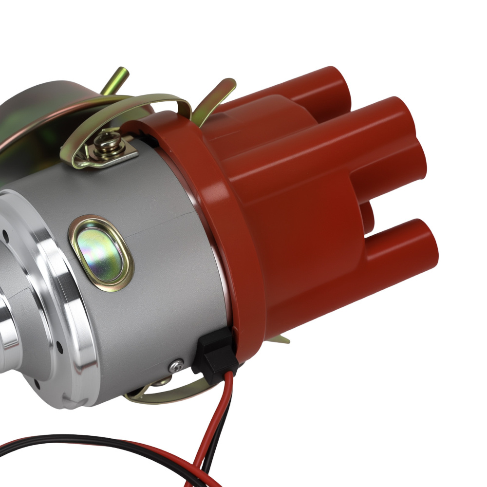 Vacuum Advance Distributor with Electronic Ignition compatible for VW 0231170034 034SVDA