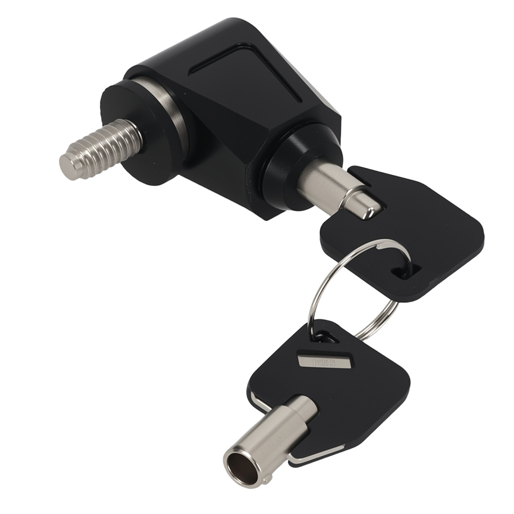 Compatible for Seat Lock Push Pin 2 Keys Anti Theft Set compatible for Harley Seat Other Models