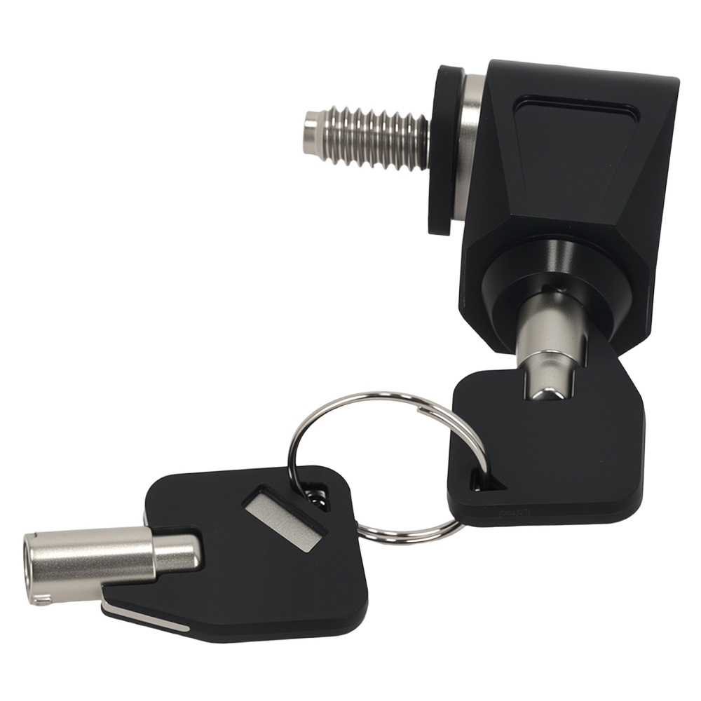 Compatible for Seat Lock Push Pin 2 Keys Anti Theft Set compatible for Harley Seat Other Models