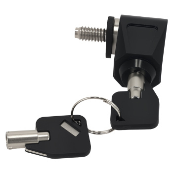 Compatible for Seat Lock Push Pin 2 Keys Anti Theft Set compatible for Harley Seat Other Models