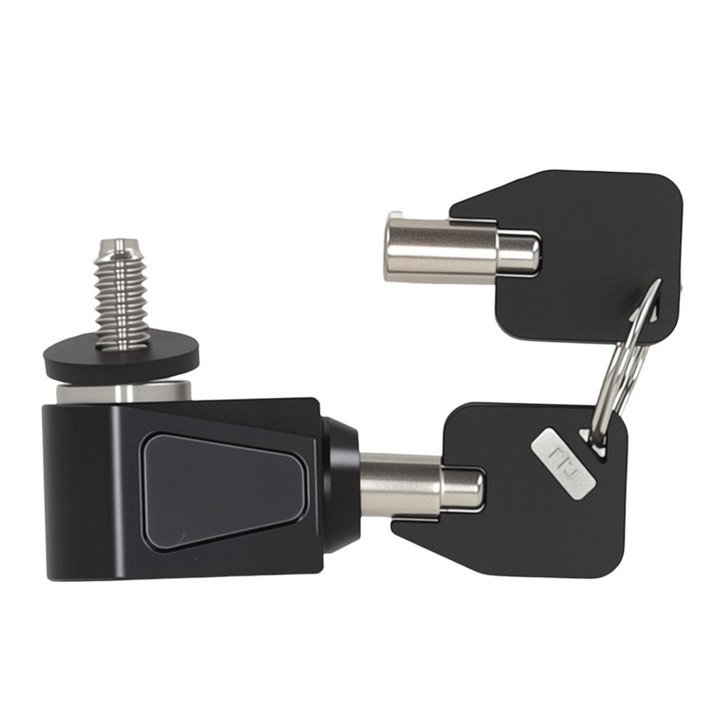 Compatible for Seat Lock Push Pin 2 Keys Anti Theft Set compatible for Harley Seat Other Models