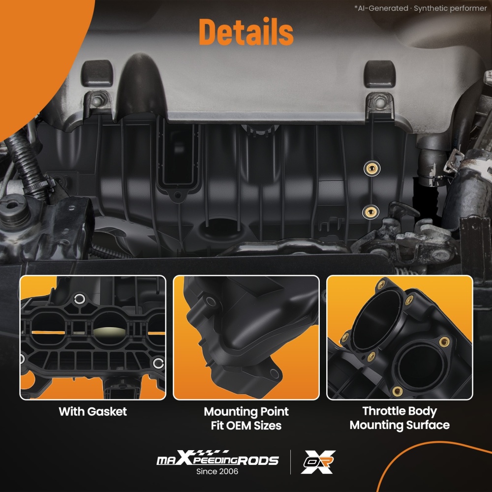 Intake Manifold compatible for Jeep Wrangler JK 2.8 CRD 2011-2018 Liberty compatible for Lancia 68142871AC