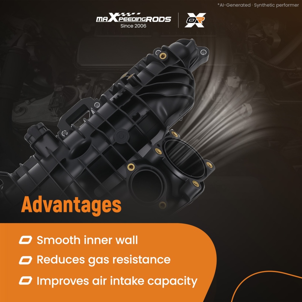 Intake Manifold compatible for Jeep Wrangler JK 2.8 CRD 2011-2018 Liberty compatible for Lancia 68142871AC