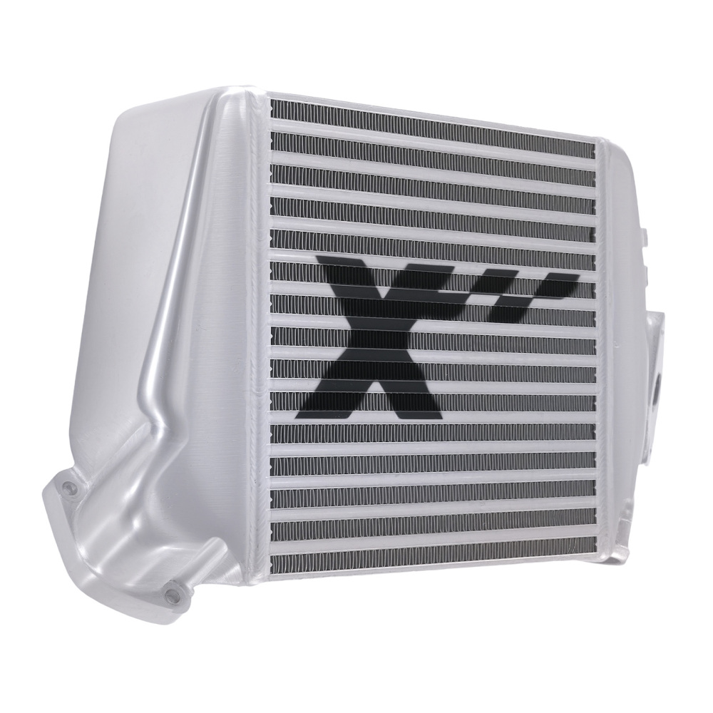 Top Mount Intercooler For 08-14 compatible for Subaru WRX 2005-09 LGT 09-13 compatible for Forester XT Silver
