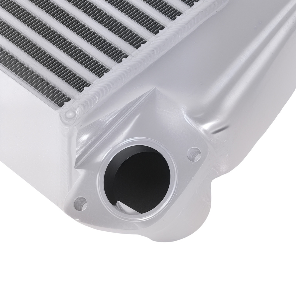 Top Mount Intercooler For 08-14 compatible for Subaru WRX 2005-09 LGT 09-13 compatible for Forester XT Silver