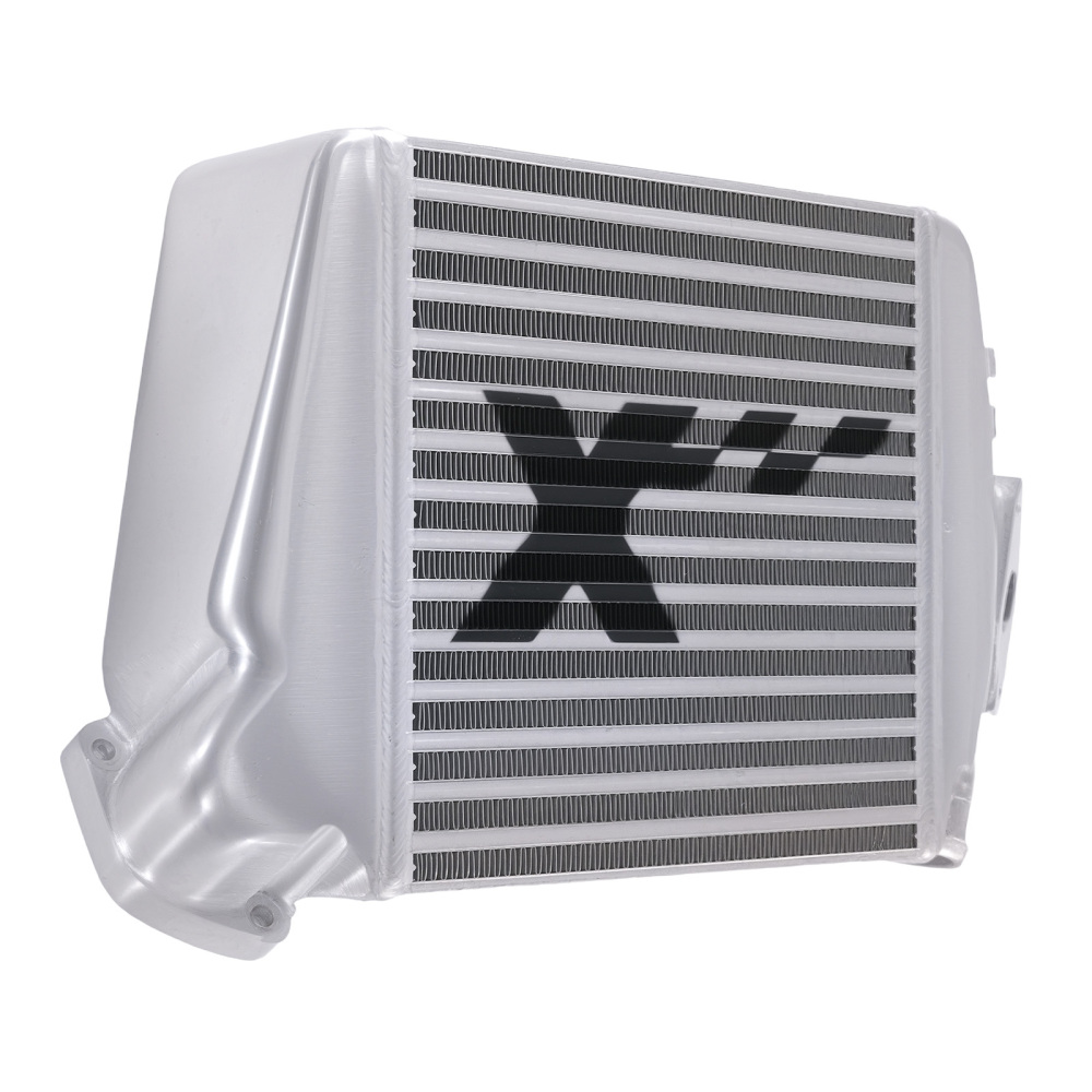 Top Mount Intercooler For 08-14 compatible for Subaru WRX 2005-09 LGT 09-13 compatible for Forester XT Silver