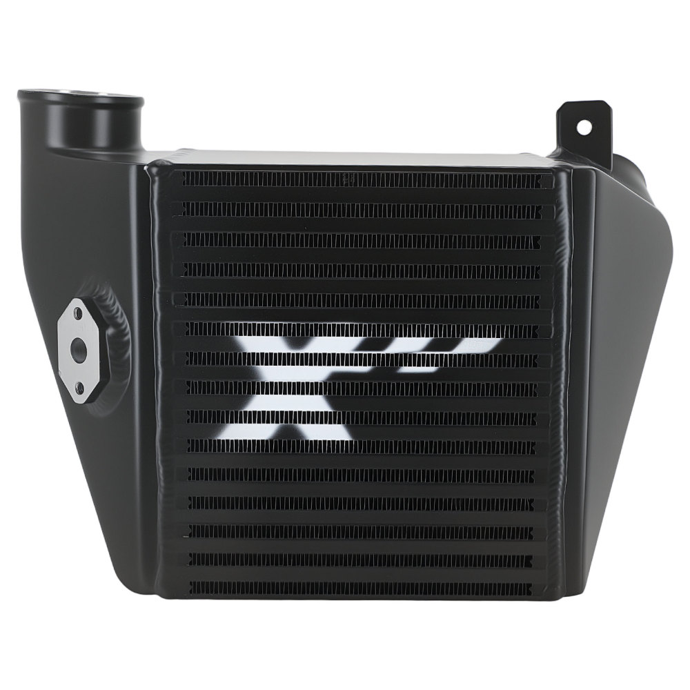 Side Mount Turbo Intercooler compatible for VW Jetta compatible for Golf GTI MK4 2002-05 Bar Plate Black