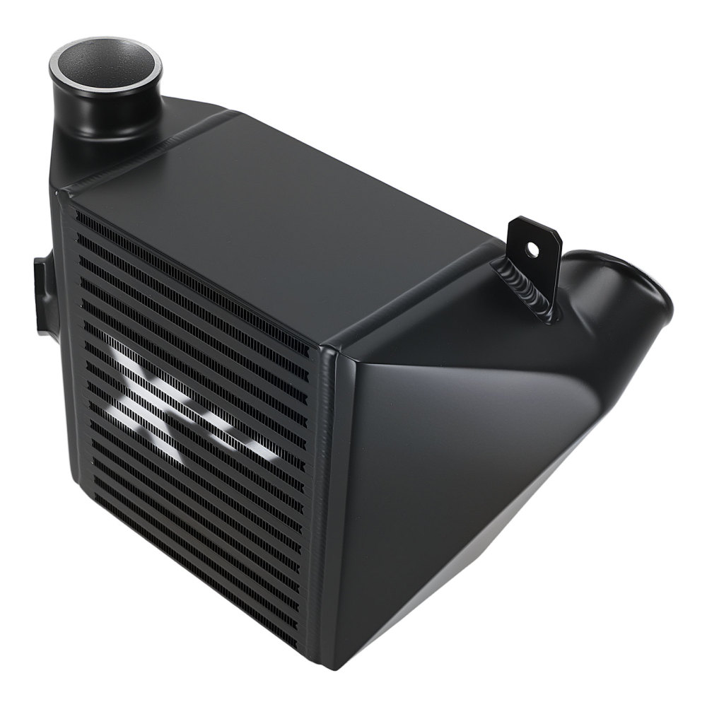 Side Mount Turbo Intercooler compatible for VW Jetta compatible for Golf GTI MK4 2002-05 Bar Plate Black
