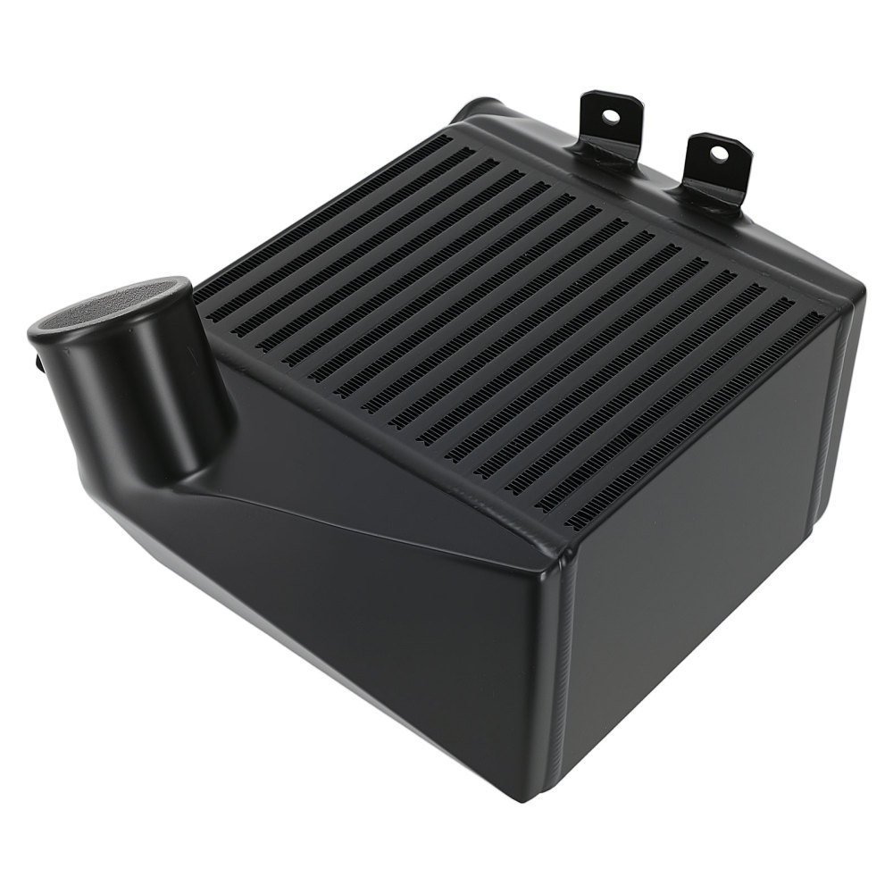 Side Mount Turbo Intercooler compatible for VW Jetta compatible for Golf GTI MK4 2002-05 Bar Plate Black